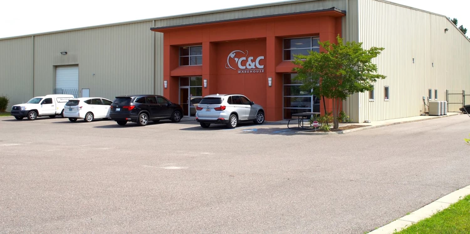 C&C Warehouse facility exterior in Ladson, SC